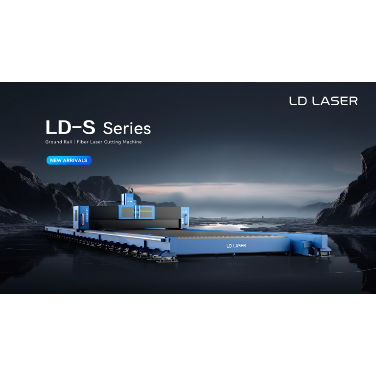 LD-S fiber laser cutting machine for large formats